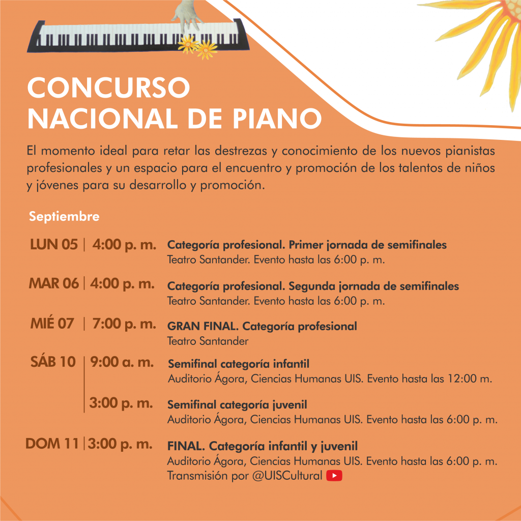 Programas Festival De Piano Uis