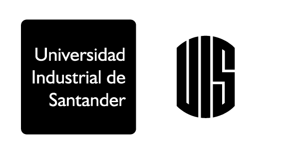 Logo de la UIS en blanco y negro