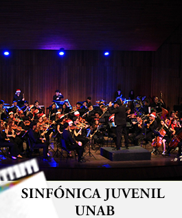 Fotografía orquesta Sinfónica UNAB