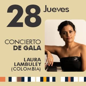 Concierto de gala con Laura Lambuley el 28 de septiembre
