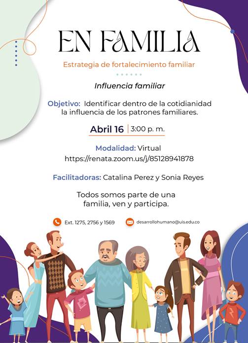 Imagen con el título del evento y su información general