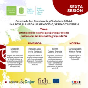 Imagen con la información de los invitados al evento