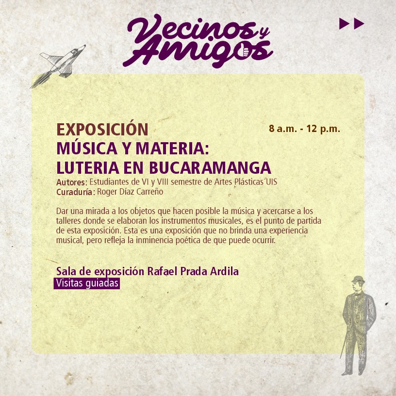 Imagen compuesta por la información de las exposiciones del evento