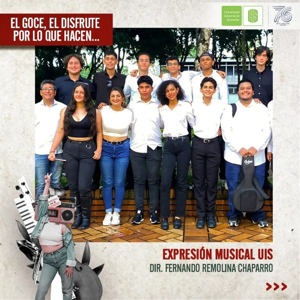 Fotografía del grupo de expresión musical