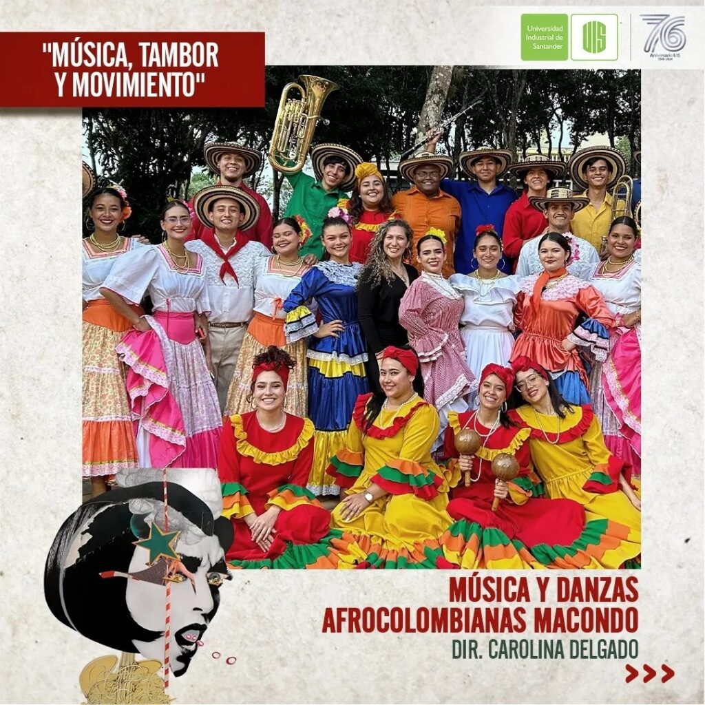 Información sobre el grupo de música y danzas afrocolombianas Macondo