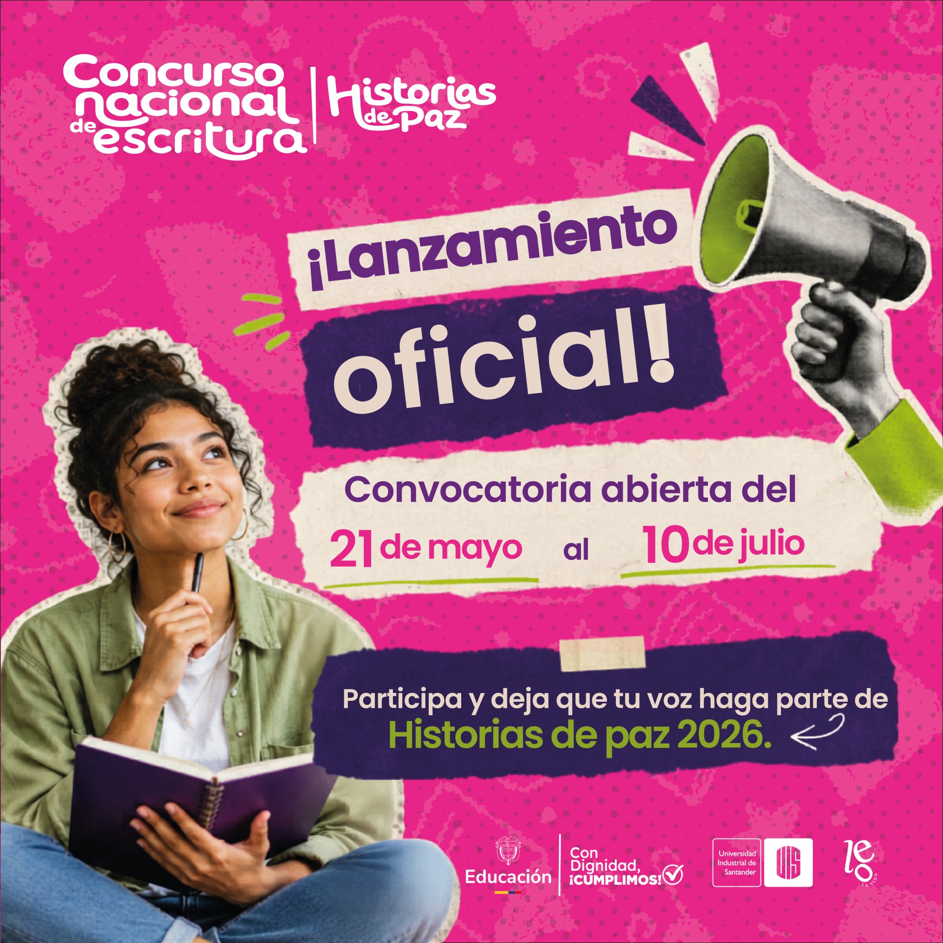 Convocatoria del Concurso Nacional de Escritura