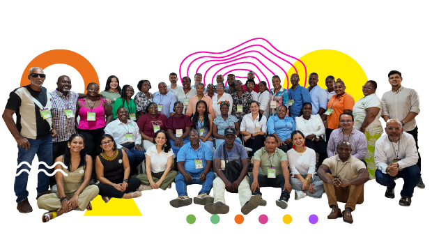 Fotografía grupal del encuentro de Ciencias Naturales, Matemáticas y Estadística