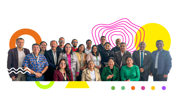 Fotografía grupal del encuentro de educación