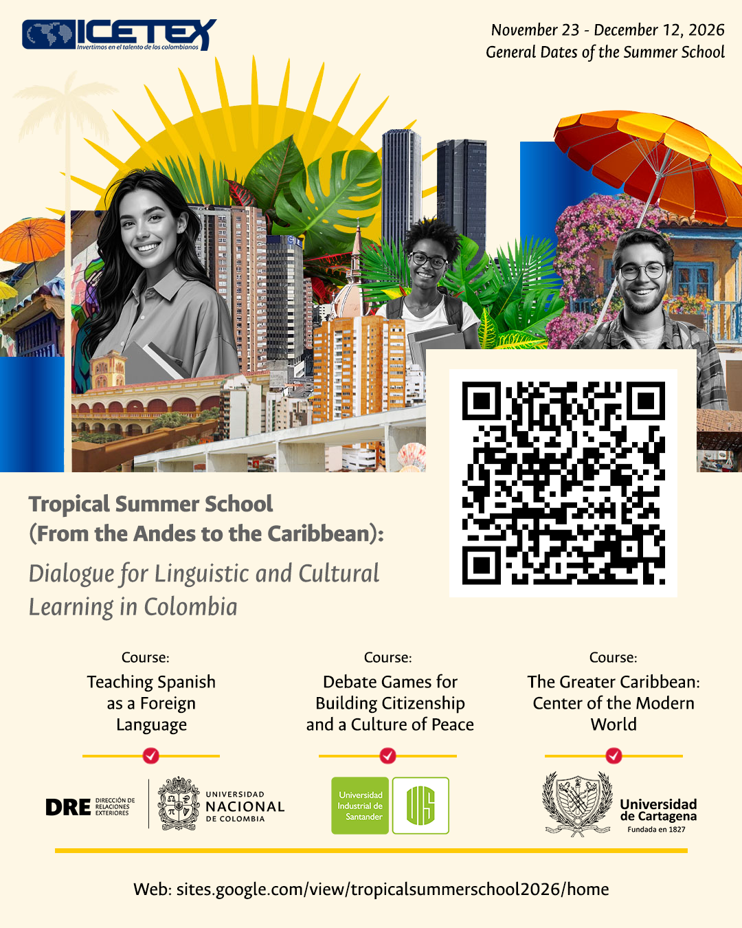 Información general del Tropical Summer School