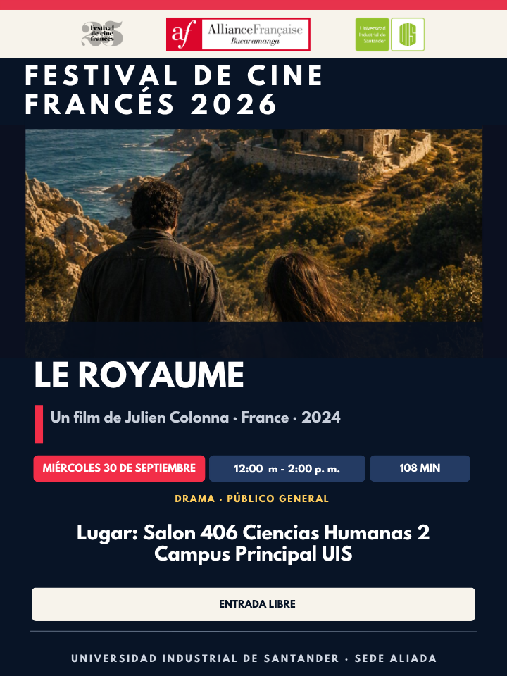 Invitación a ver la película LE ROYAUME - Festival de Cine Francés 2026