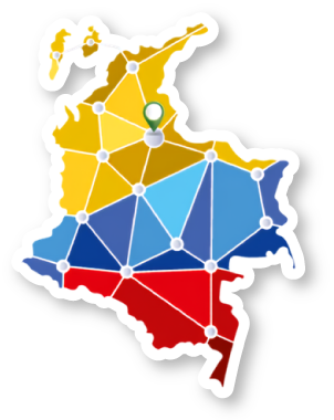 Logo ECEM, croquis de Colombia